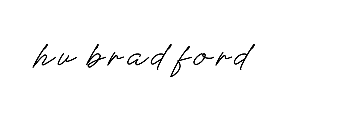 Signature of hu-bradford