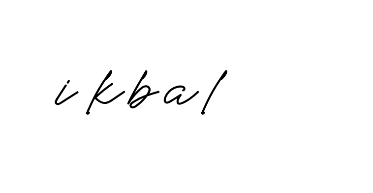 Signature of ikbal