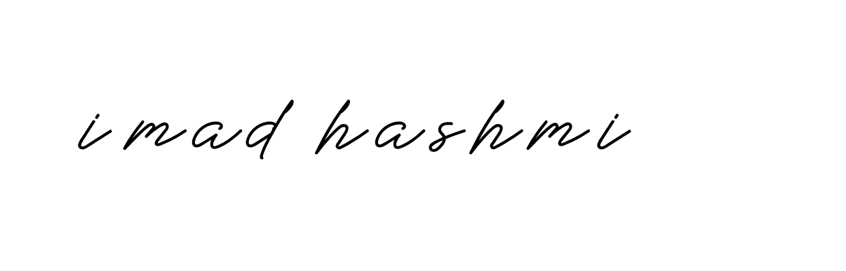 Signature of imad-hashmi