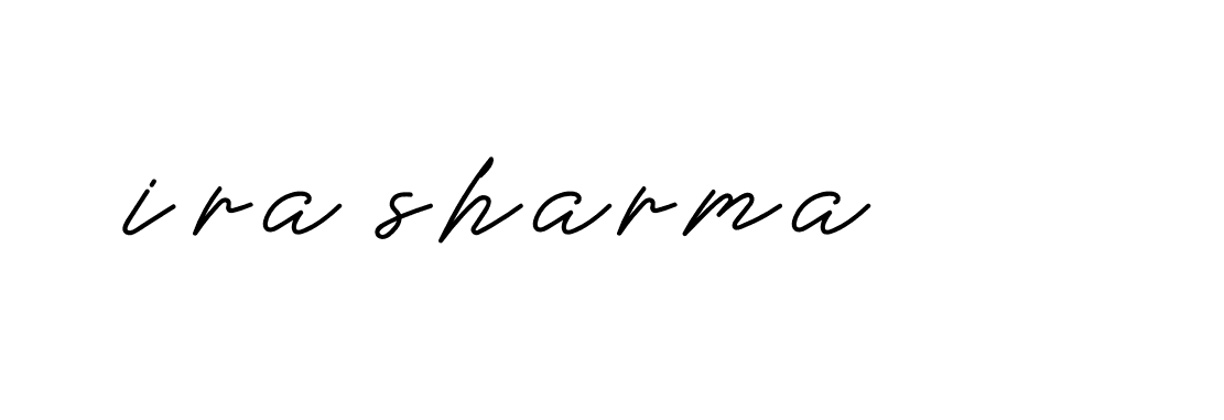 Signature of ira-sharma-