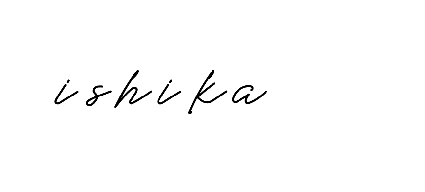 Signature of ishika-