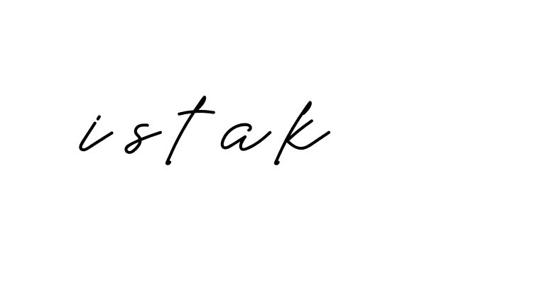 Signature of istak-