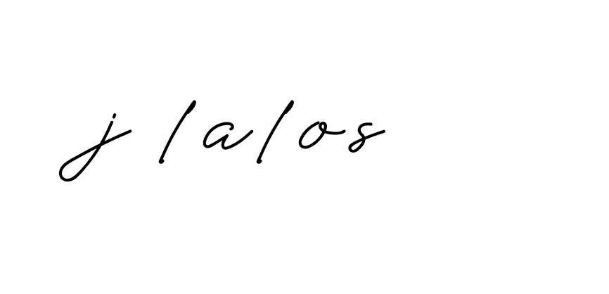 Signature of j-lalos