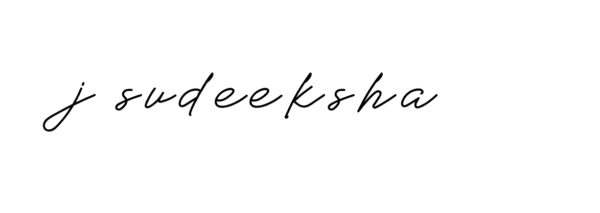 Signature of j-sudeeksha