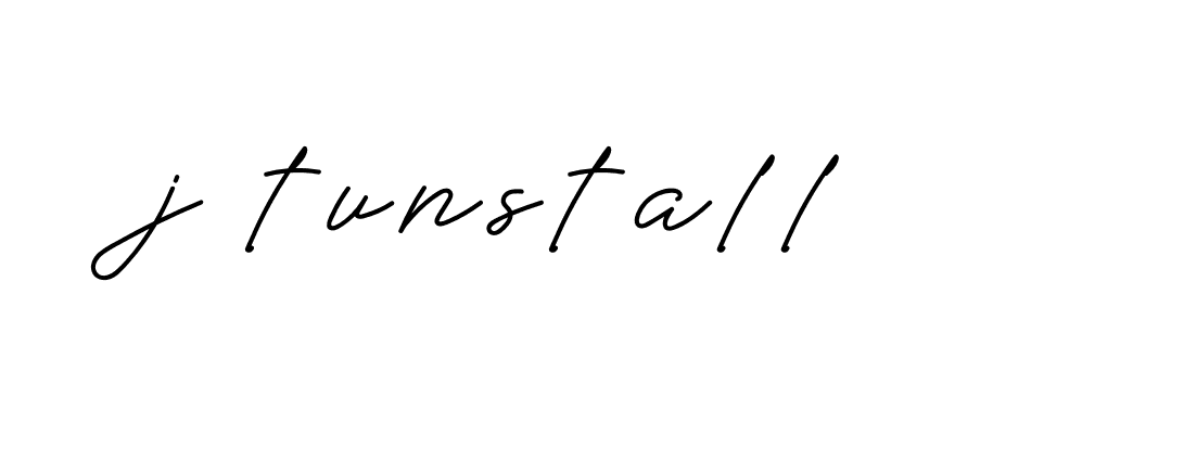 Signature of j-tunstall