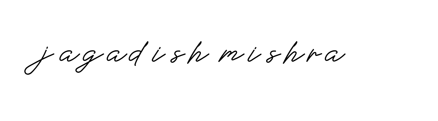 Signature of jagadish-mishra