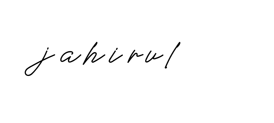 Signature of jahirul