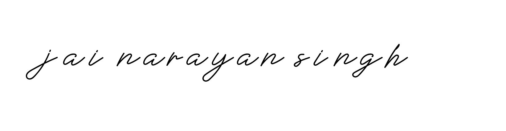 Signature of jai-narayan-singh