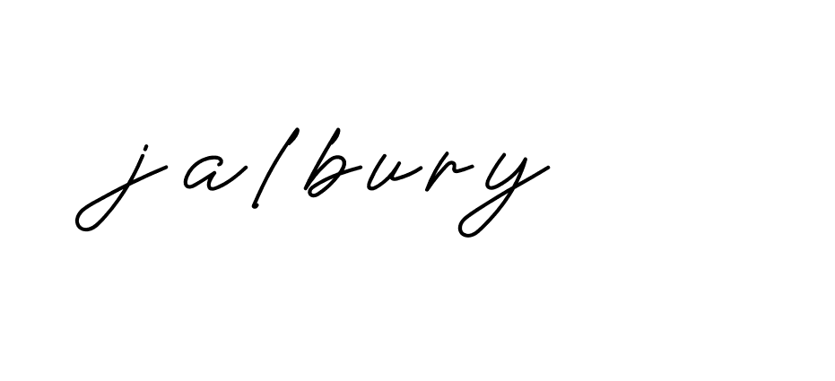 Signature of jalbury