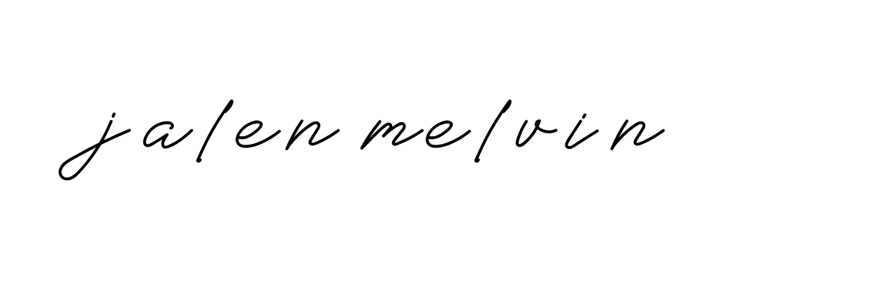 Signature of jalen-melvin