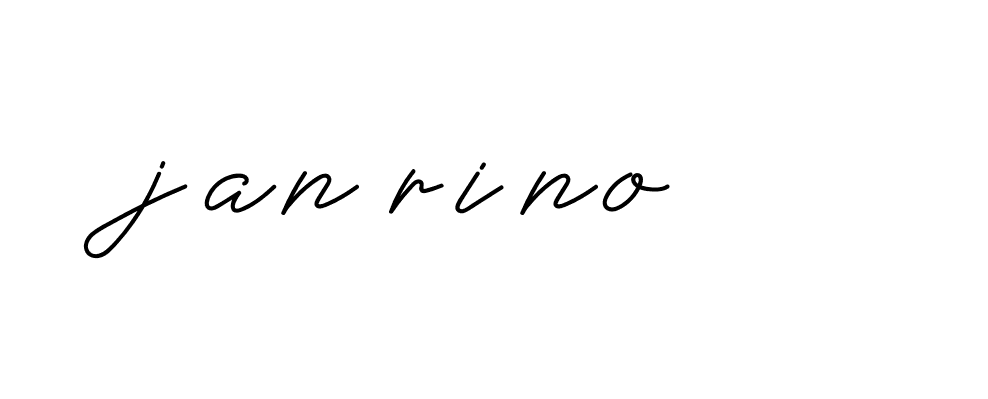 Signature of jan-rino