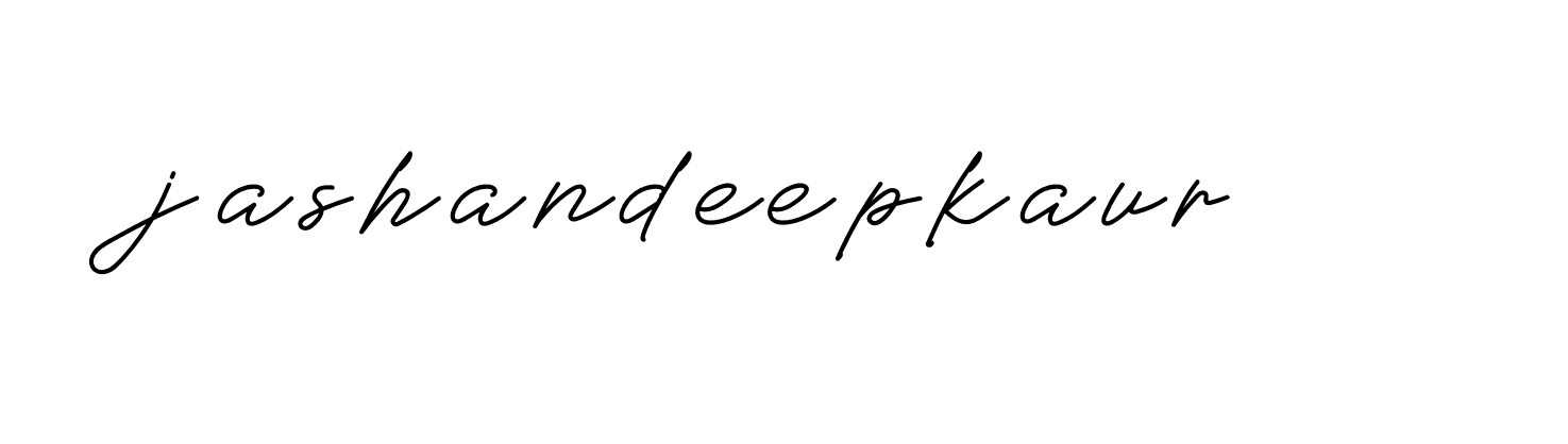 Signature of jashandeepkaur