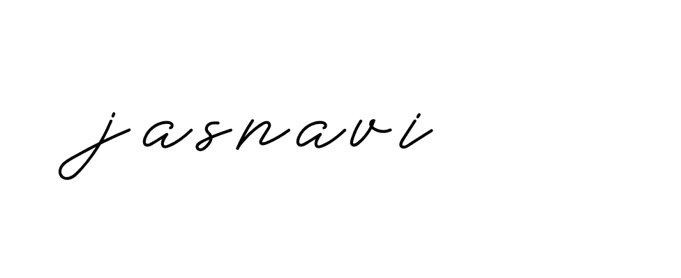 Signature of jasnavi-