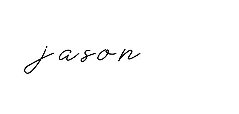 Signature of jason-