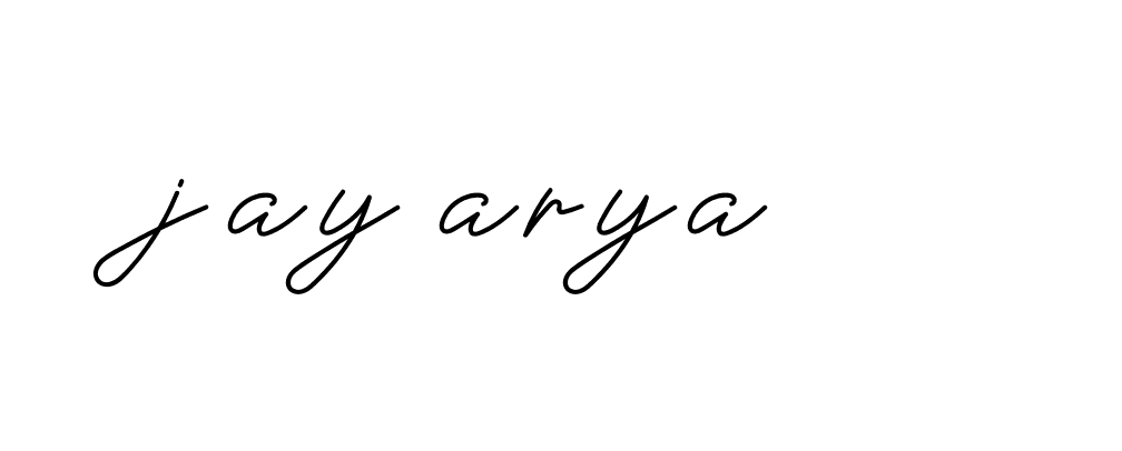 Signature of jay-arya