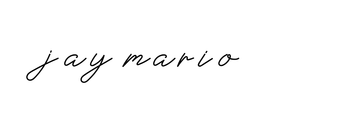 Signature of jay-mario