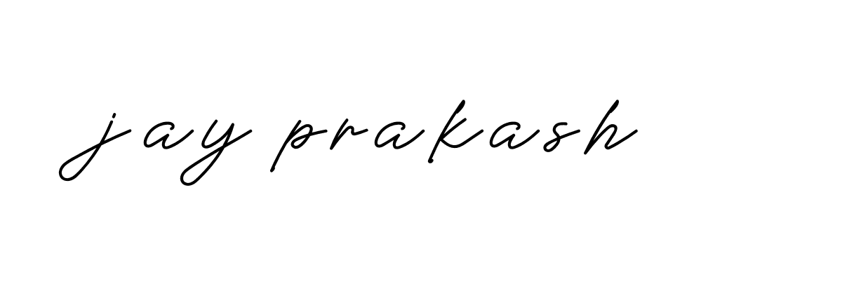 Signature of jay-prakash