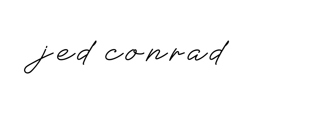 Signature of jed-conrad