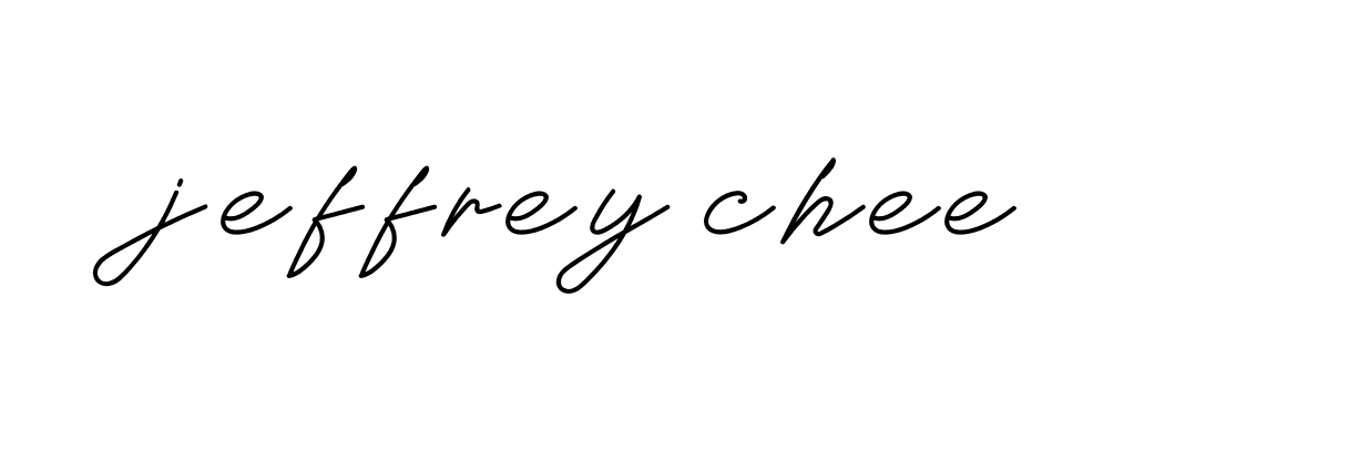 Signature of jeffrey-chee