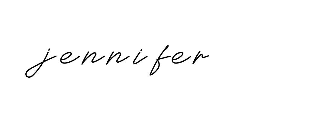 Signature of jennifer-