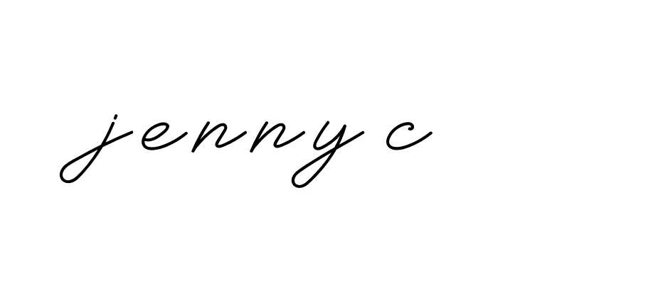 Signature of jenny-c