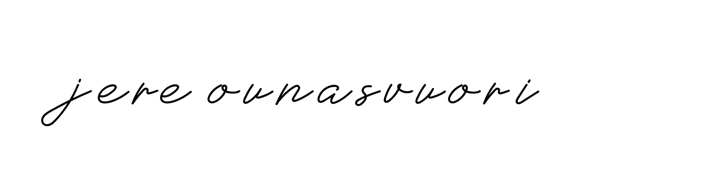 Signature of jere-ounasvuori