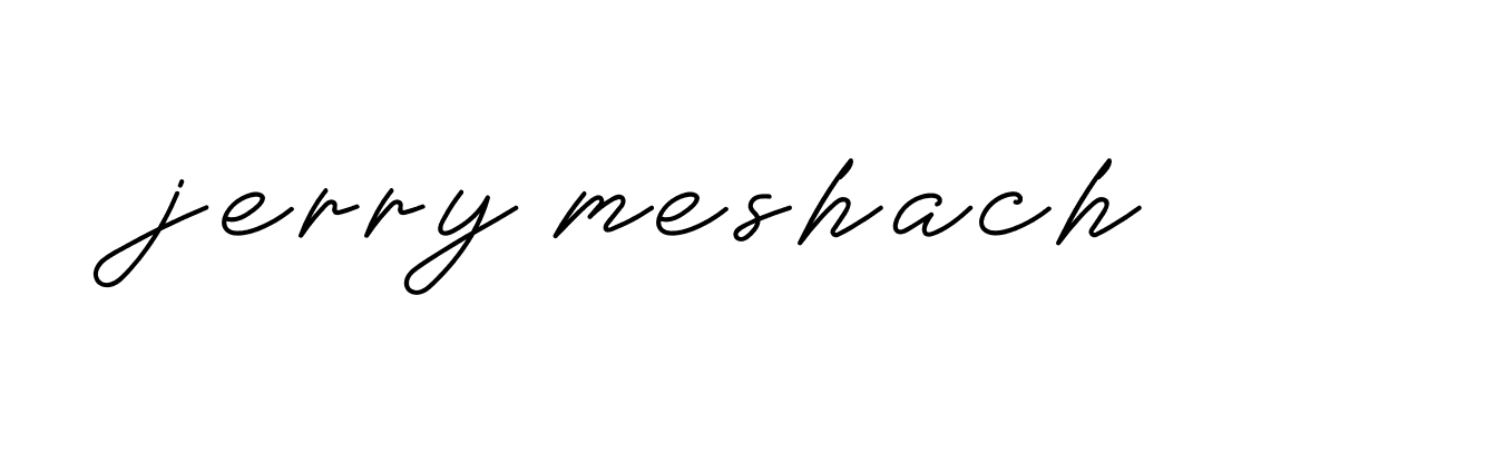 Signature of jerry-meshach