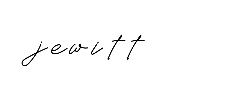 Signature of jewitt