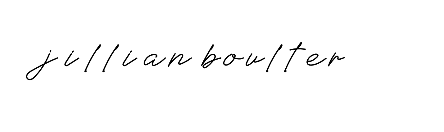 Signature of jillian-boulter