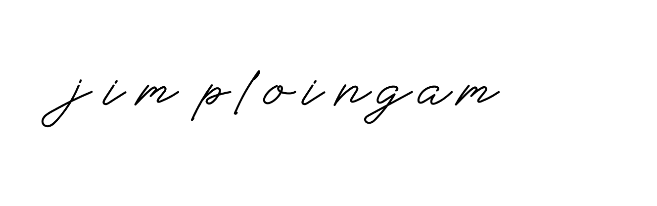 Signature of jim-ploingam