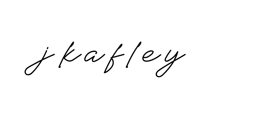 Signature of jkafley