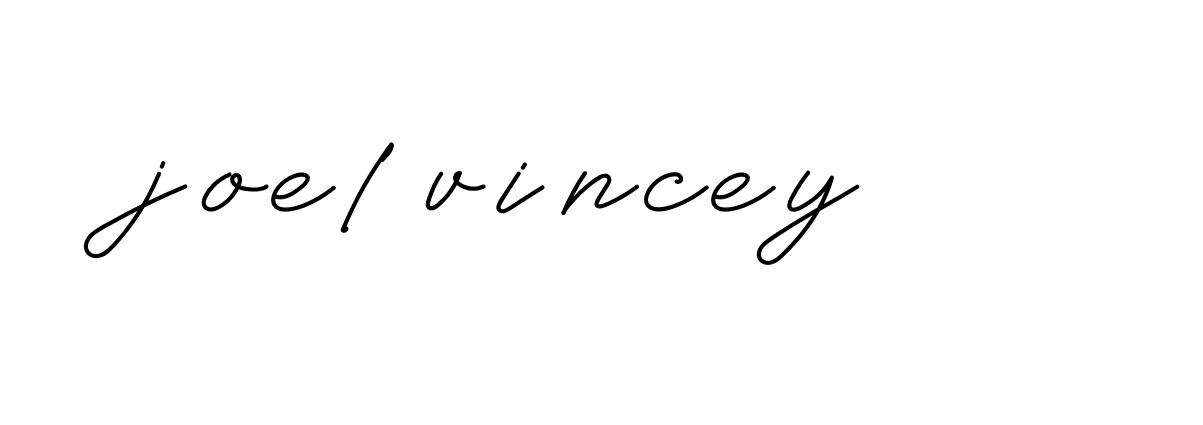 Signature of joel-vincey-