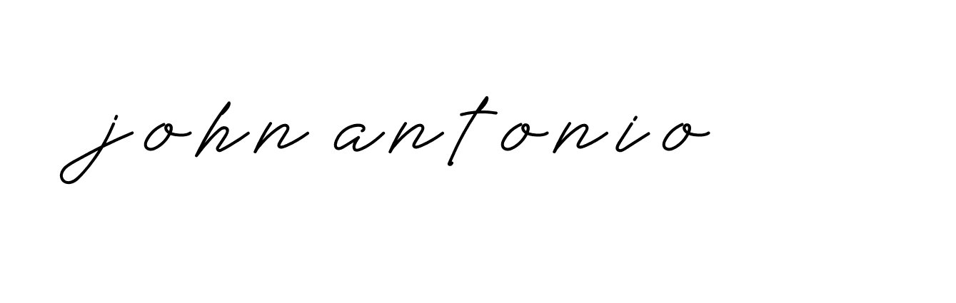 Signature of john-antonio-