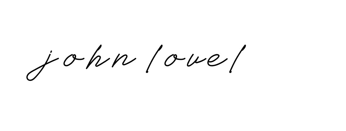 Signature of john-louel