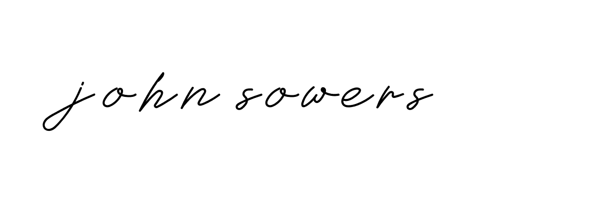 Signature of john-sowers