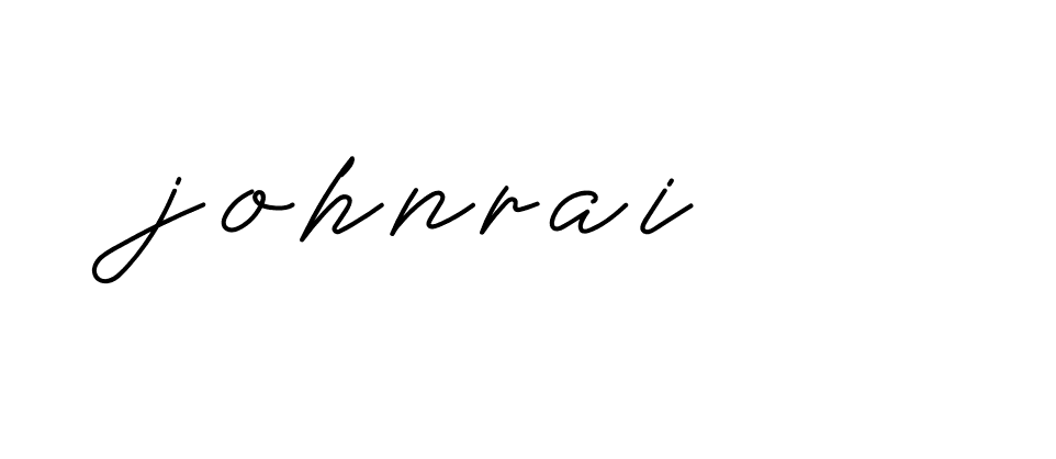 Signature of johnrai