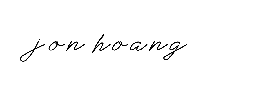 Signature of jon-hoang