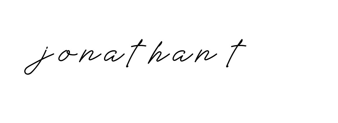 Signature of jonathan-t