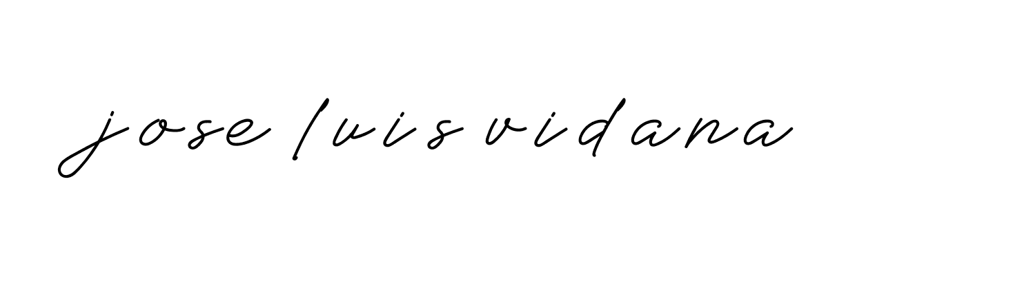 Signature of jose-luis-vidana