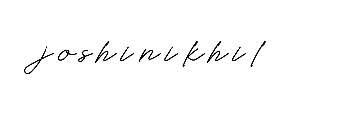 Signature of joshinikhil