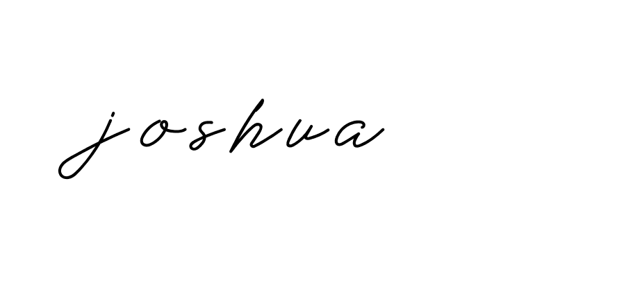 Signature of joshua-