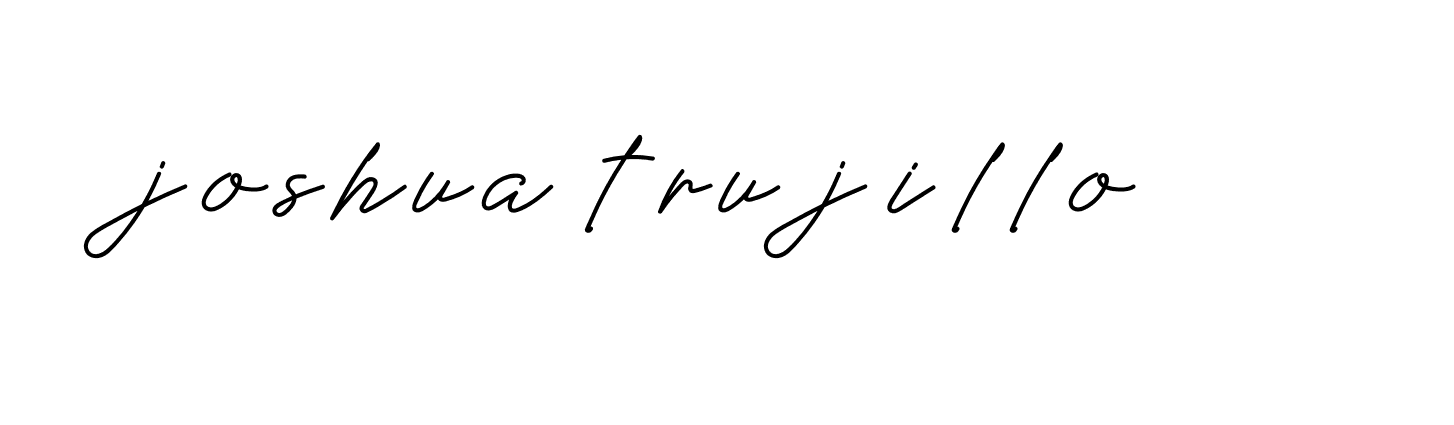 Signature of joshua-trujillo