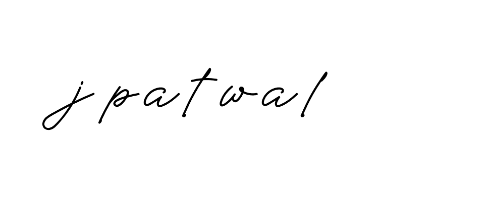 Signature of jpatwal