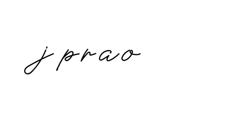 Signature of jprao