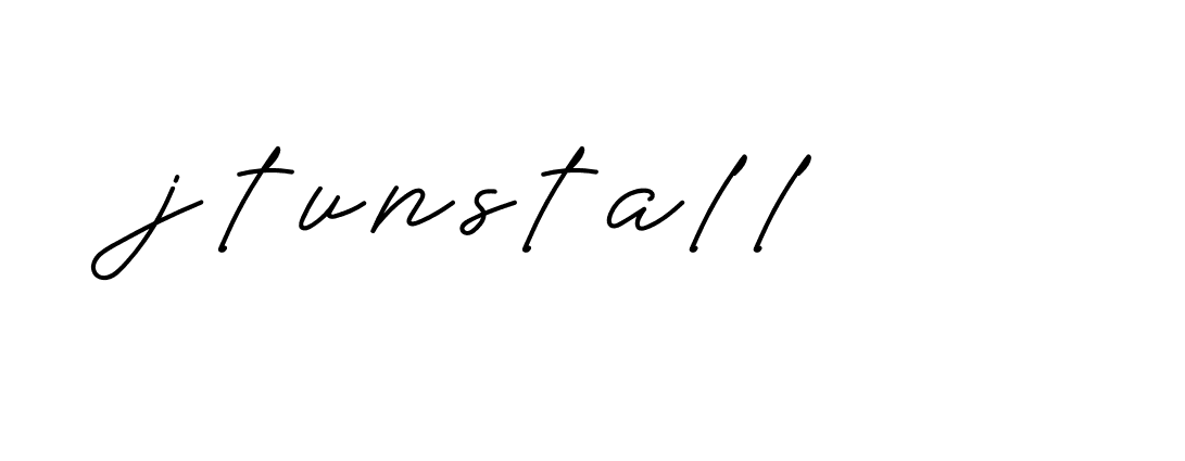 Signature of jtunstall-