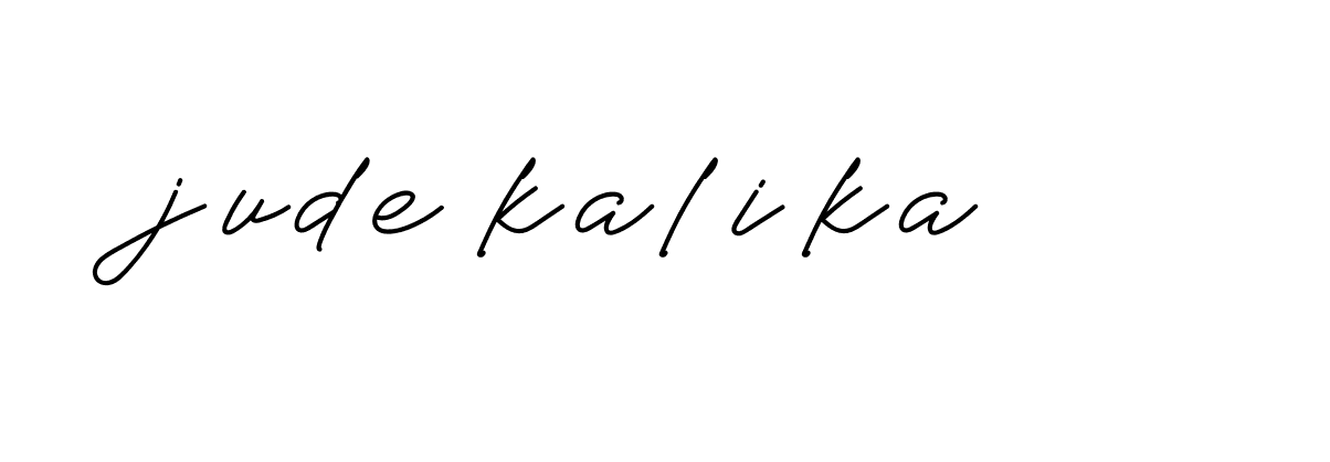 Signature of jude-kalika