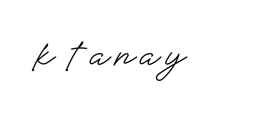 Signature of k-tanay