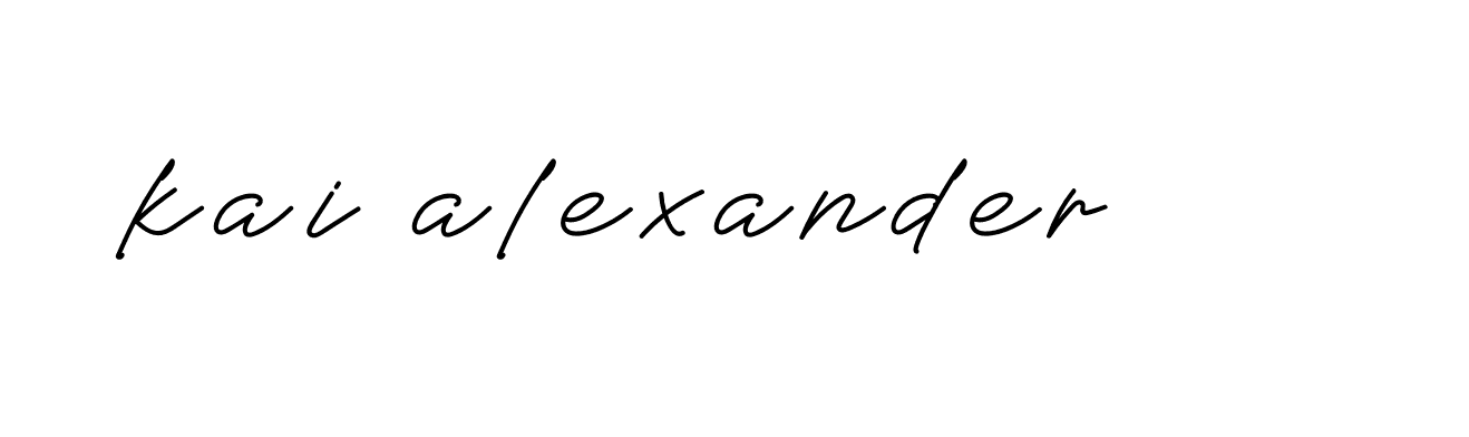 Signature of kai-alexander-