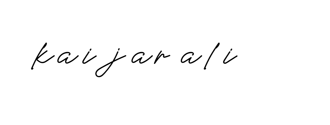 Signature of kaijar-ali