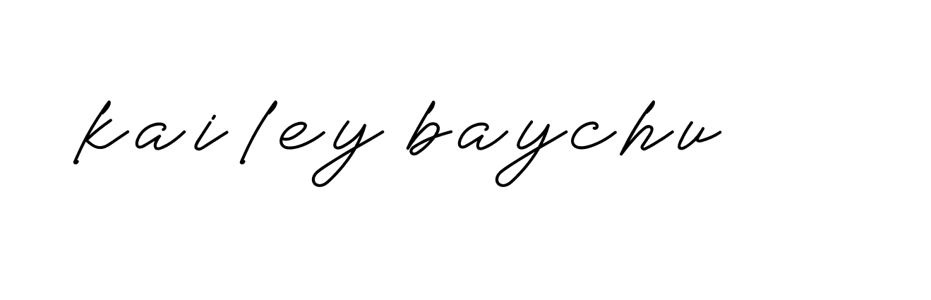 Signature of kailey-baychu